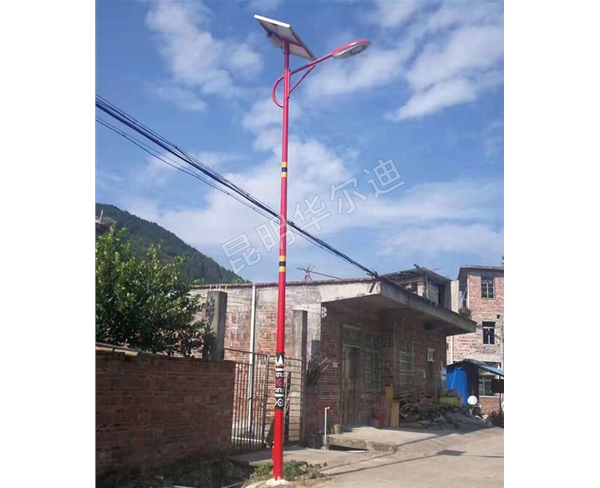 彝族特色太陽能路燈